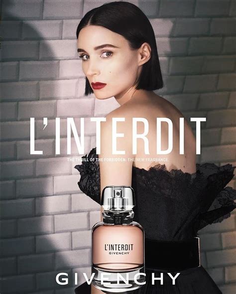 l'interdit givenchy pub actrice|givenchy l'interdit.